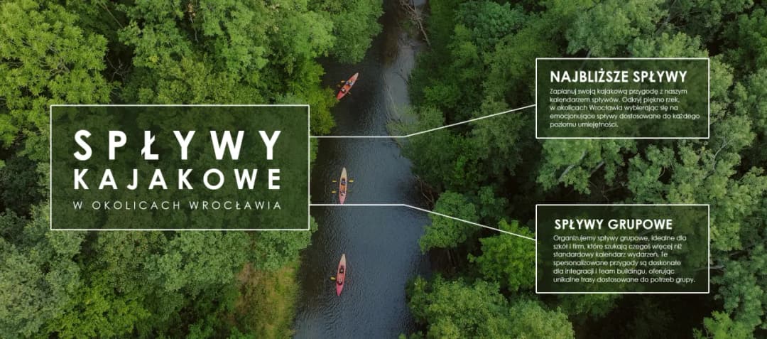 Spływ kajakowy Bystrzyca - najlepsze trasy, ceny i atrakcje