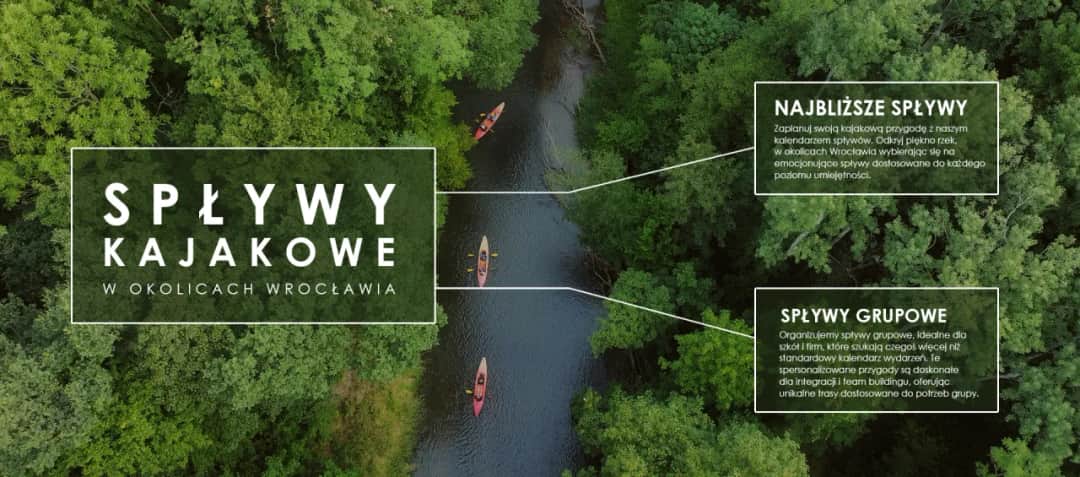 Spływy kajakowe Wrocław - najlepsze trasy dla rodzin i początkujących Spływy kajakowe Wrocław - najlepsze trasy dla rodzin i początkujących
